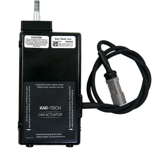 Details about   KAR-TECH 1A0014C CAN-enabled Actuator 3-Inch Stroke 90-Inch-pounds 