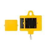 GUIDER Back Cover with 4 AA Battery Housing-Yellow (no magnet)-White Connector