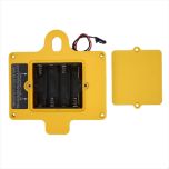 GUIDER Back Cover with 4 AA Battery Housing-Yellow (no magnet)-Black Connector