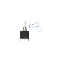3 Position Single Pole Toggle Switch (ON)-OFF-(ON) Solder connect